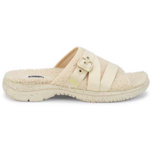 Dr. Scholl's Adelle Faux Fur Slides Tofu, 10 - Picture 4 of 4